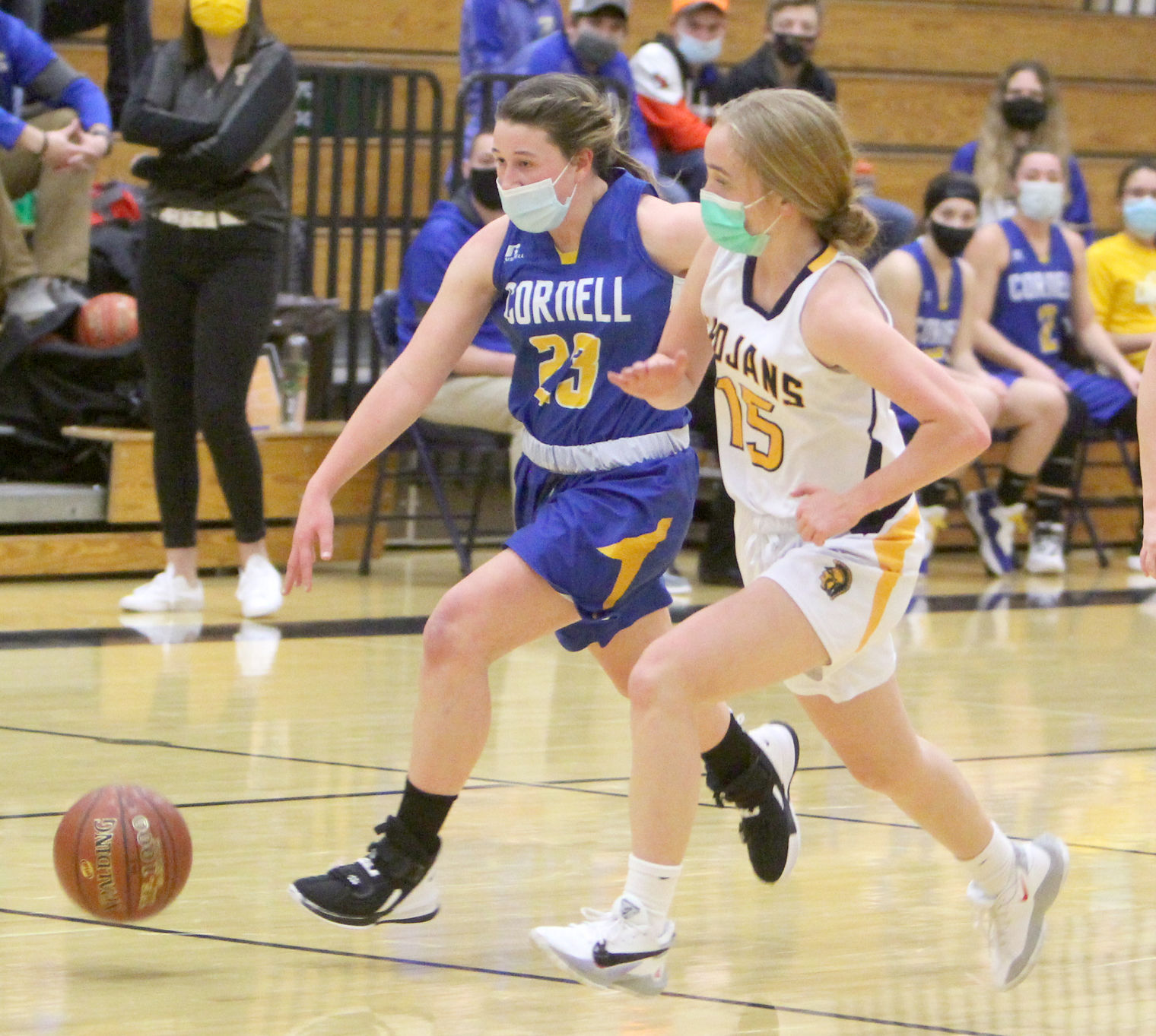 Cornell at New Auburn girls basketball 1-15-21